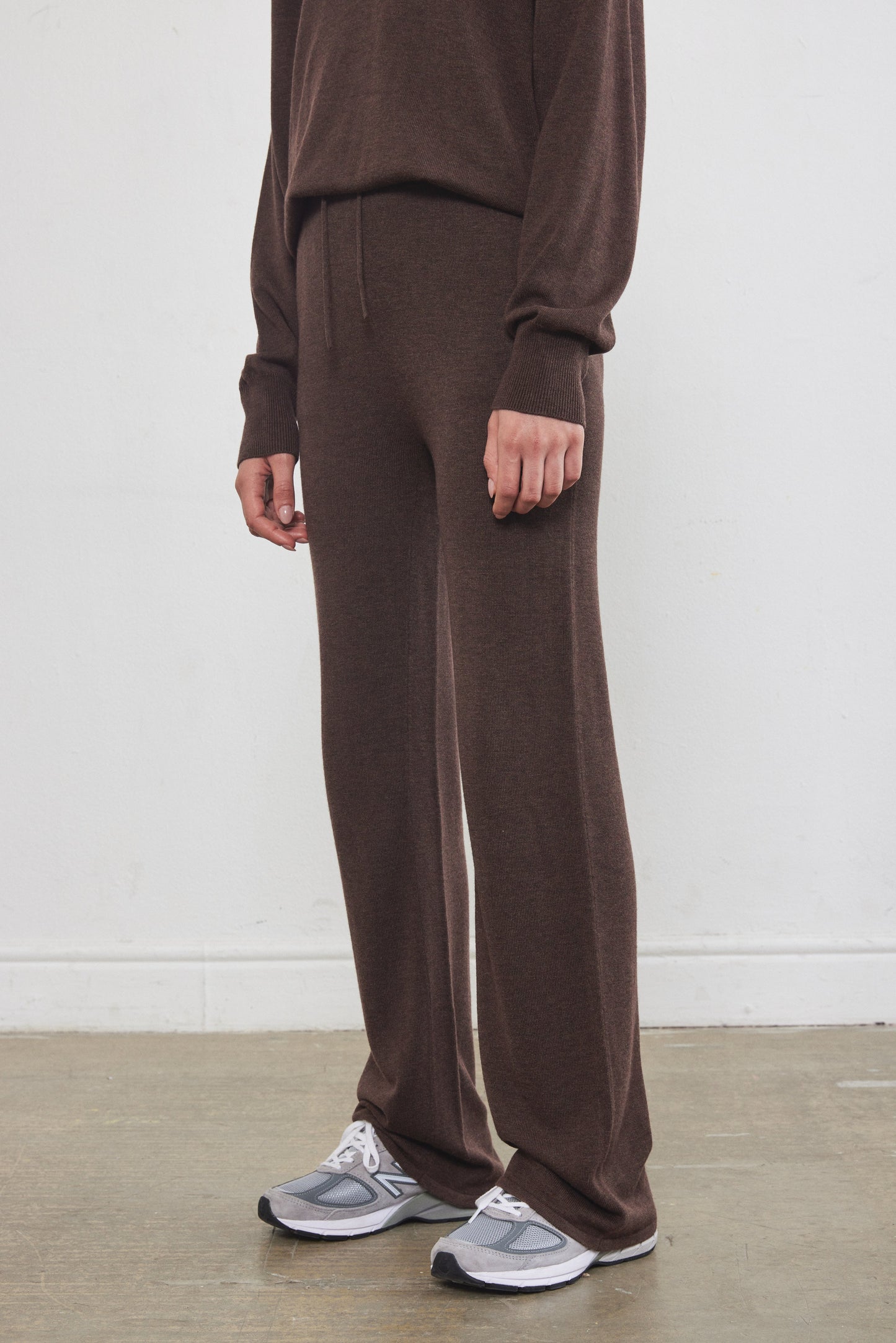 Knitted Flowy Pants - Dé Rococo