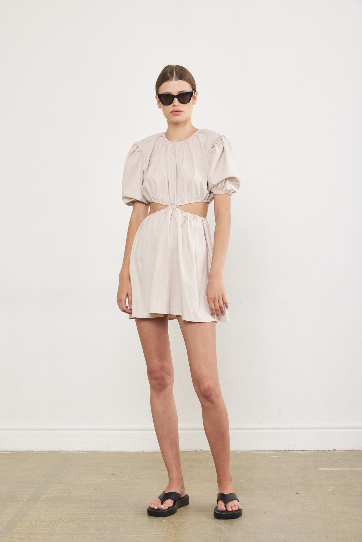 Cut-Out Mini Dress