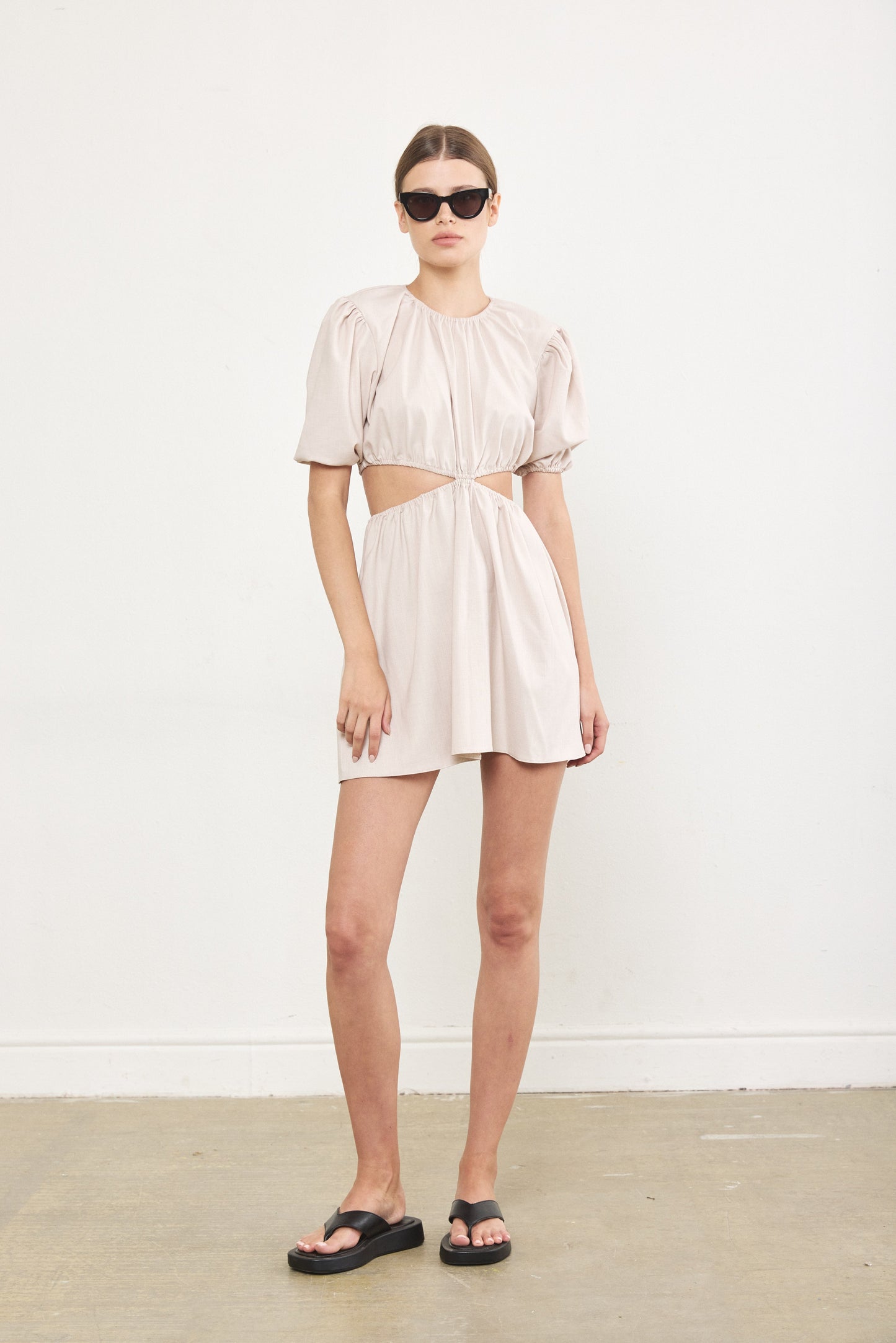 Cut-Out Mini Dress