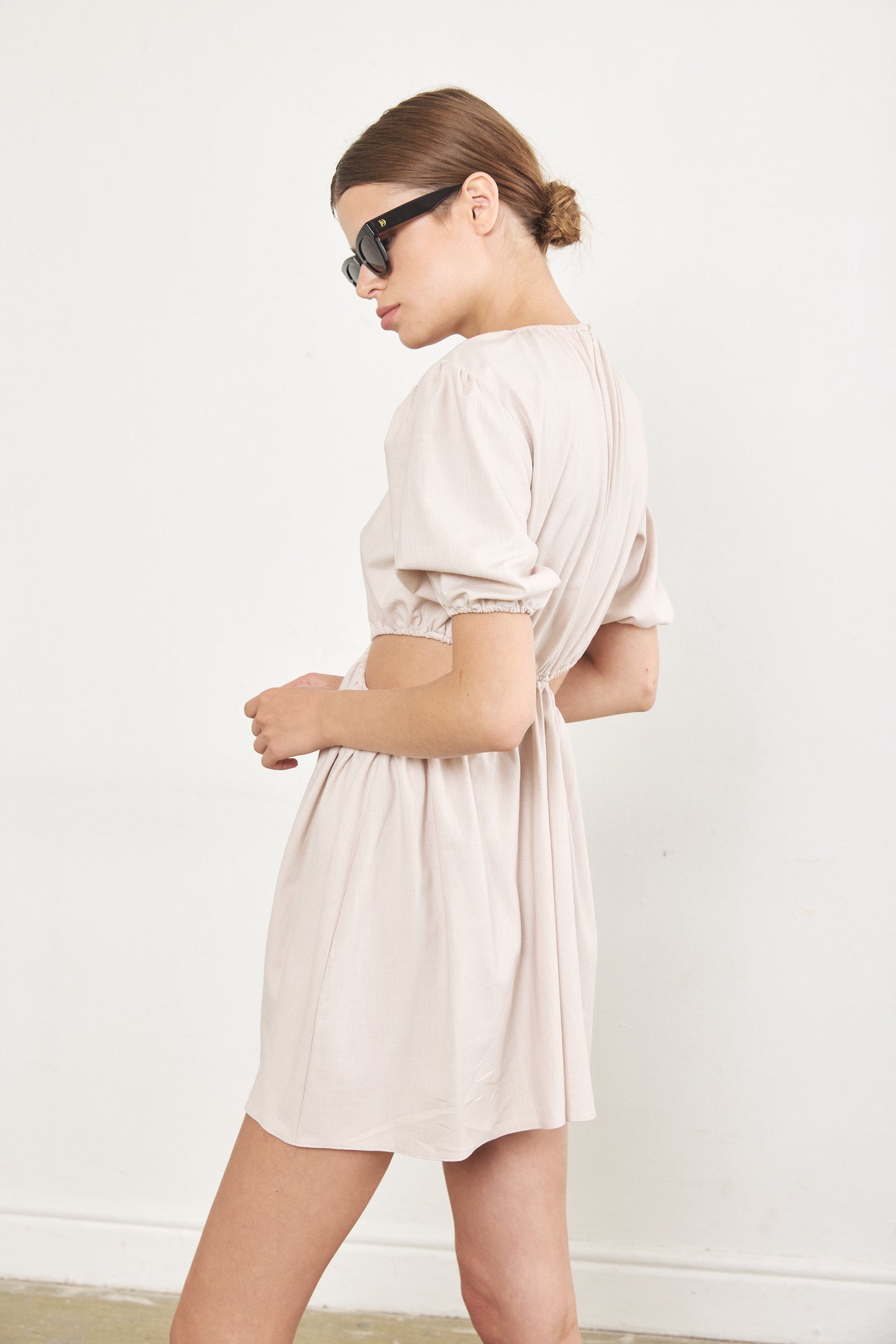 Cut-Out Mini Dress