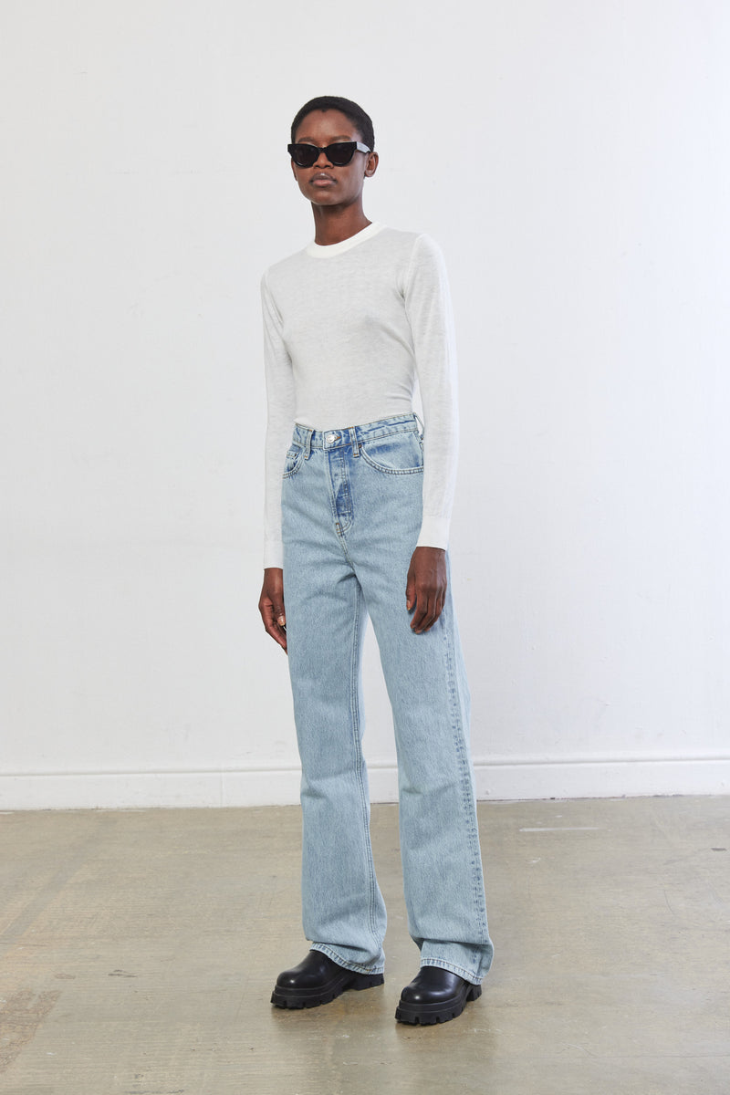 No.8| High Waist Wide Leg Denim