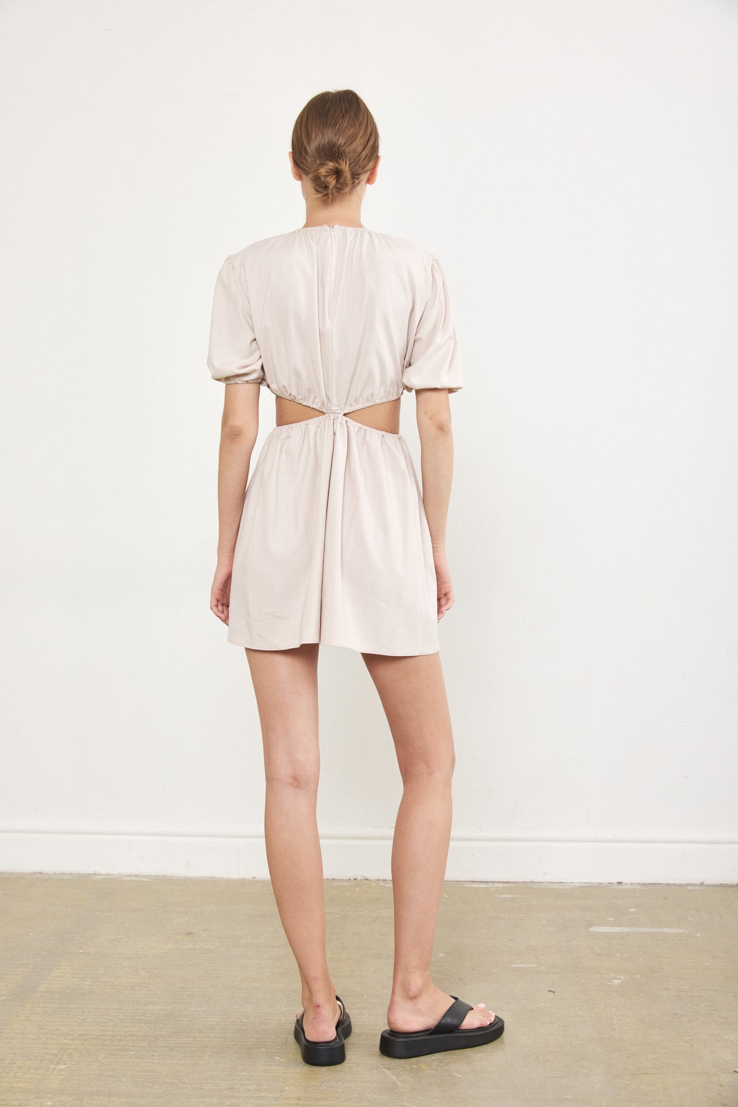 Cut-Out Mini Dress