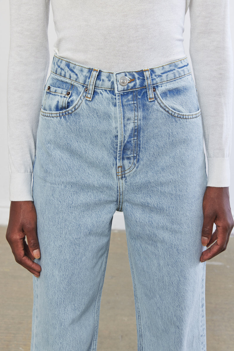 No.8| High Waist Wide Leg Denim