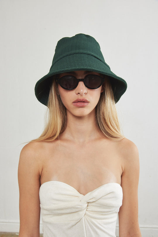 Terry Towel Twisted Dress