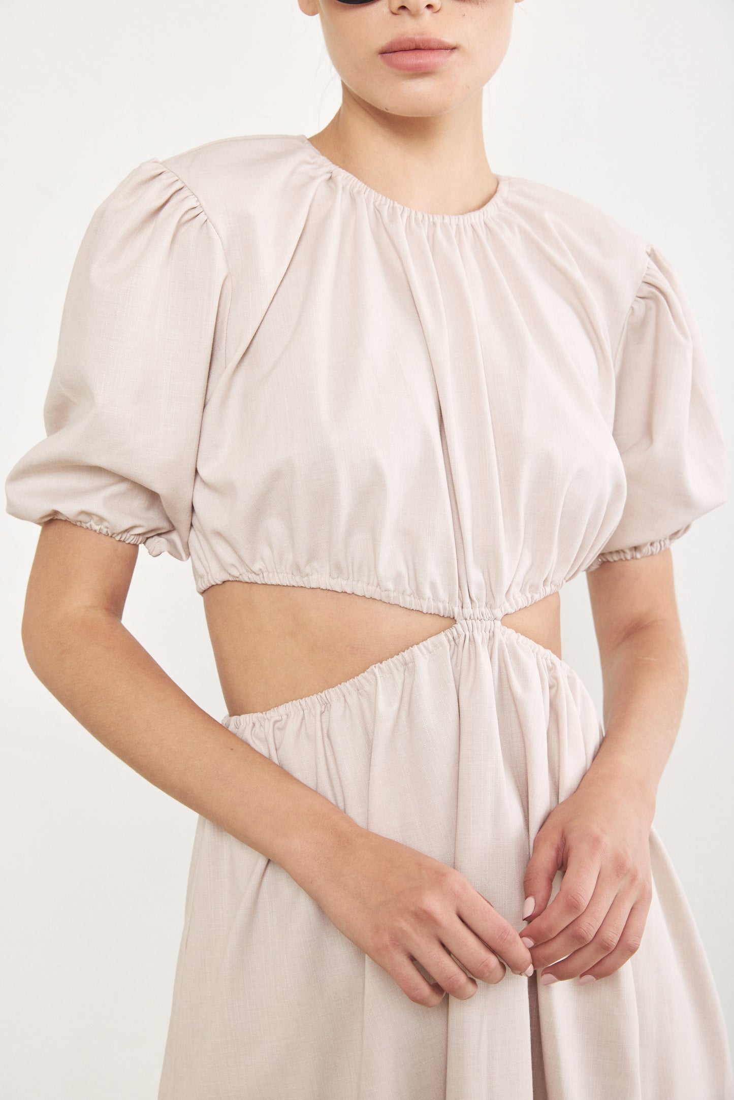 Cut-Out Mini Dress