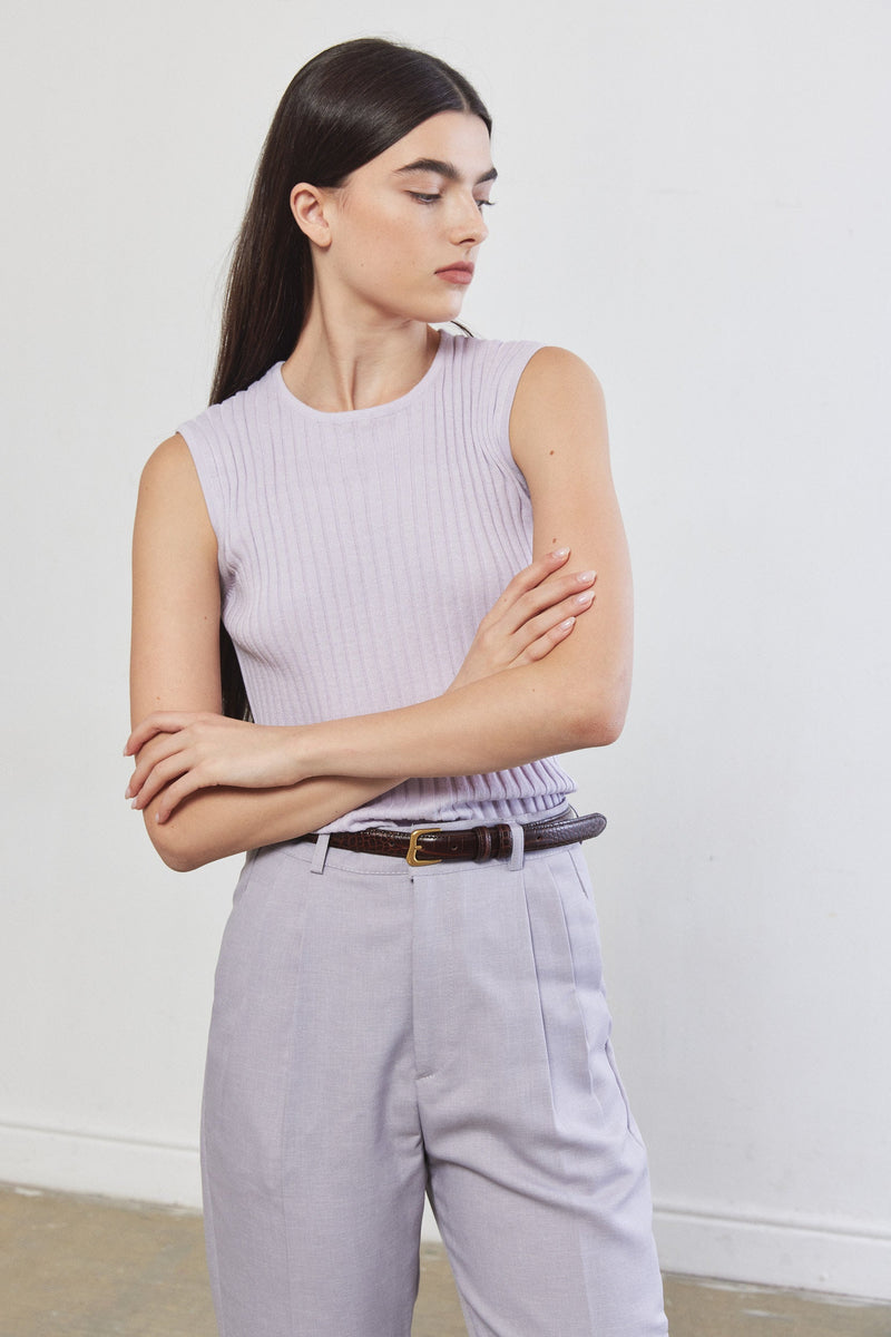 Knitted Muscle T