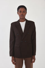 Fitted Waist Daddy Blazer