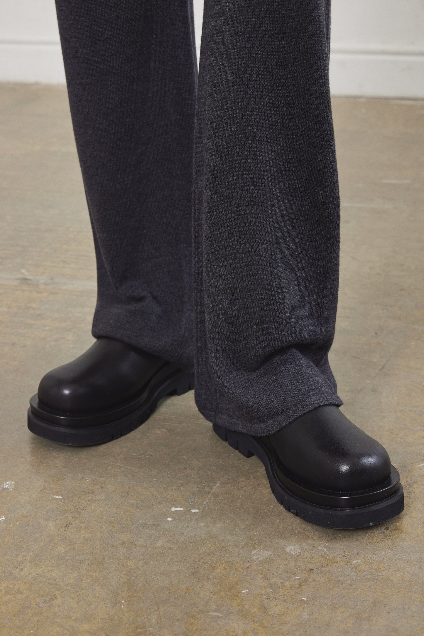 Knitted Flowy Pants - Dé Rococo