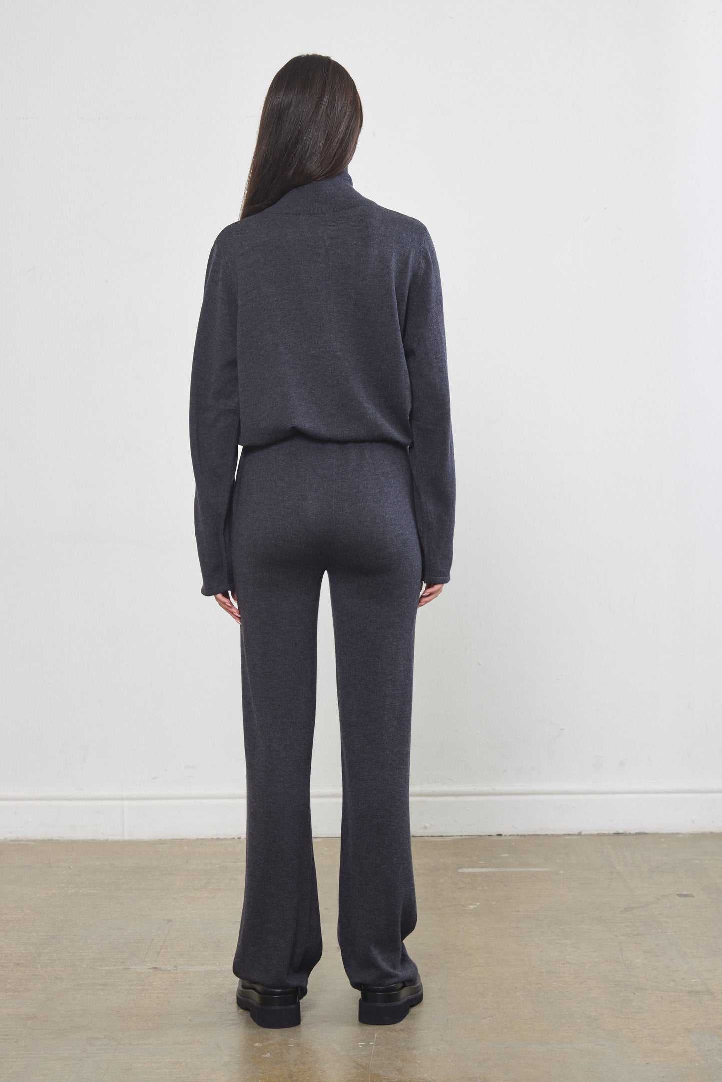 Knitted Flowy Pants - Dé Rococo