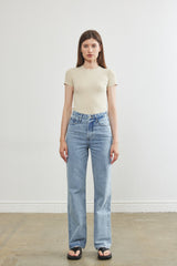 Ribbed T Shirt