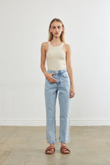 Racerback Ribbed Top
