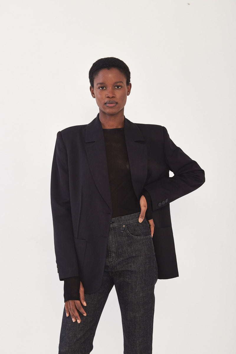 Pocket Detail Daddy Blazer
