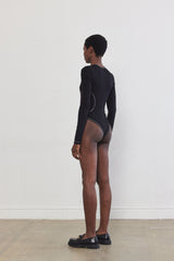 Flat-Lock Ribbed Bodysuit