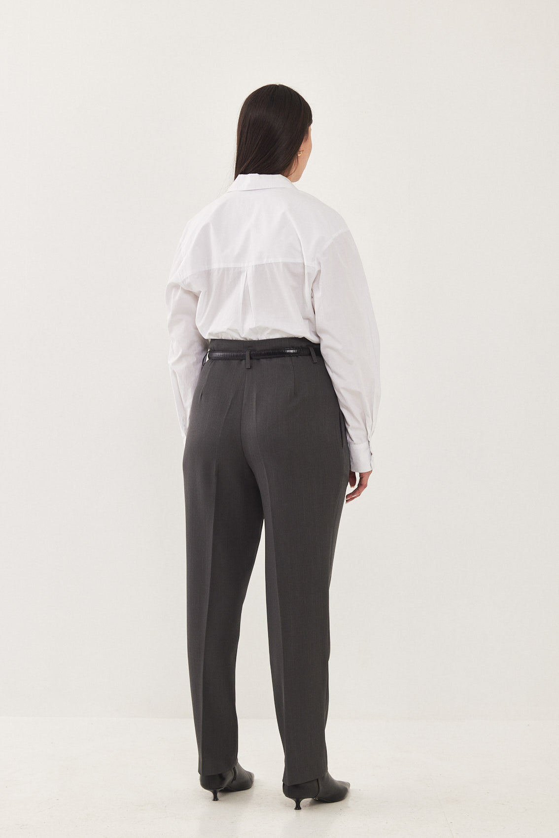 Tapered Pleat Daddy Pants - Dé Rococo