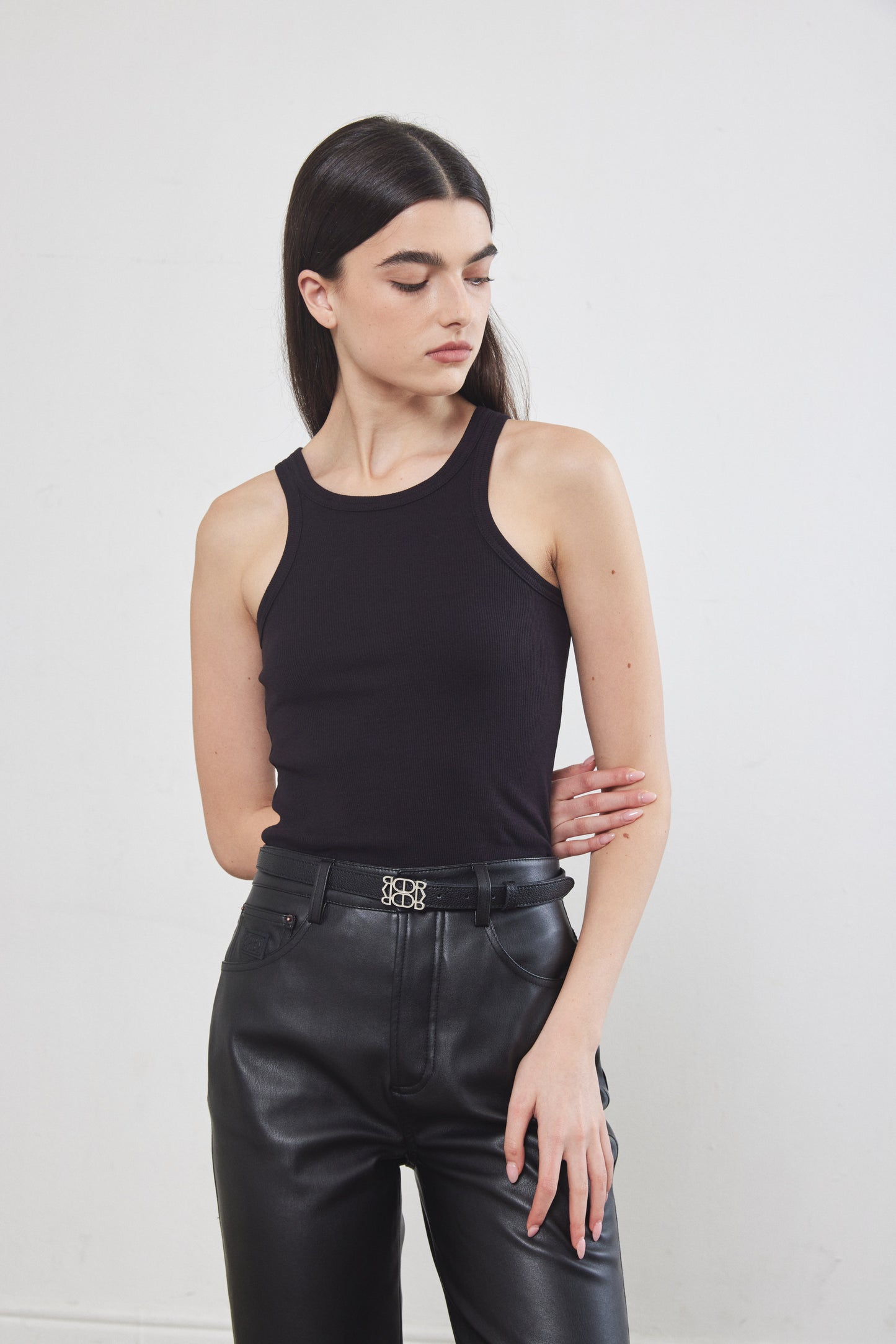 Racerback Ribbed Top