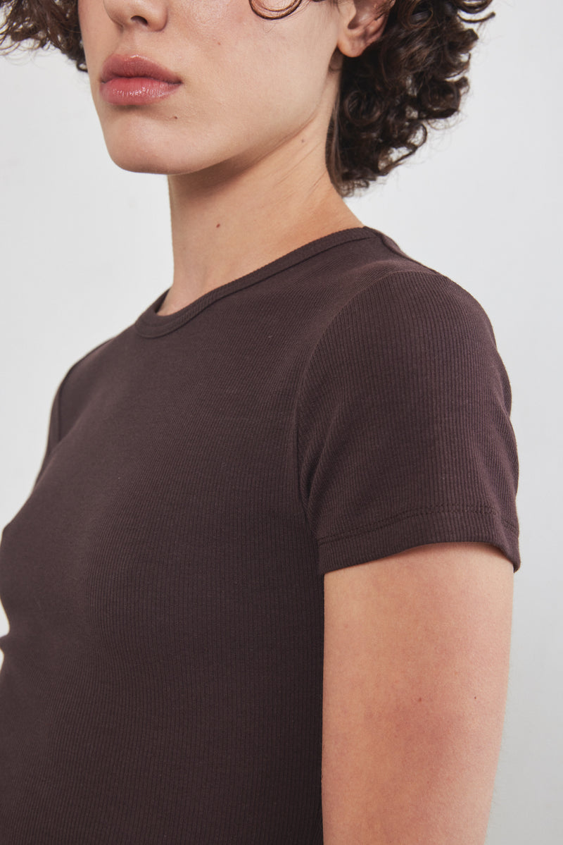Ribbed T Shirt