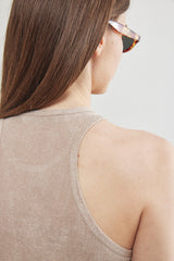 Terry Towel Halter Top