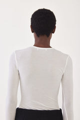 Semi Transparent Long Sleeve Shirt