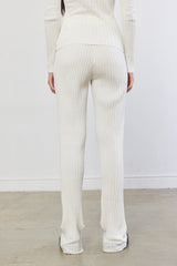 Knitted Straight Pants