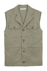 Cotton Cargo Vest