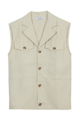 Cotton Cargo Vest