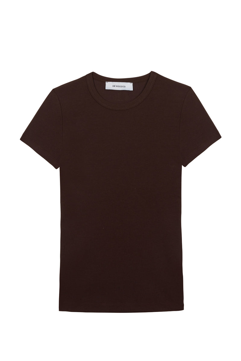 Ribbed T Shirt