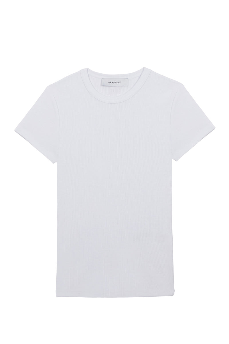 Ribbed T Shirt