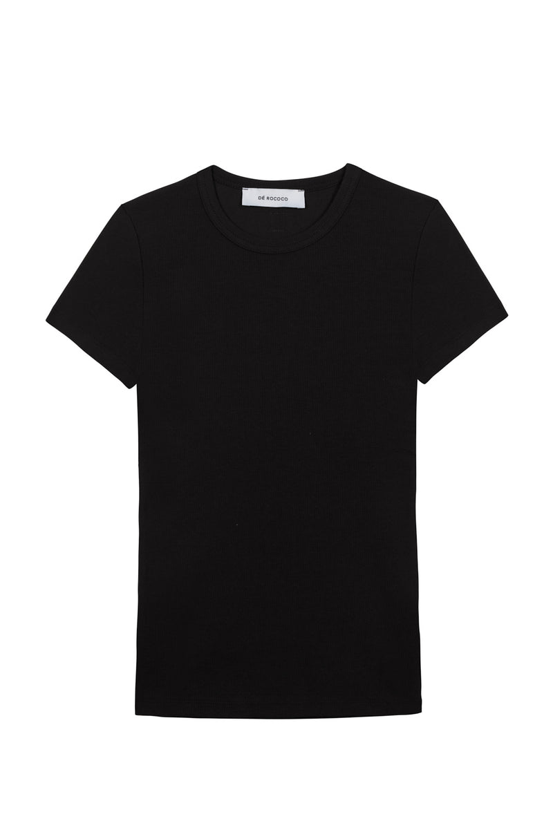Ribbed T Shirt