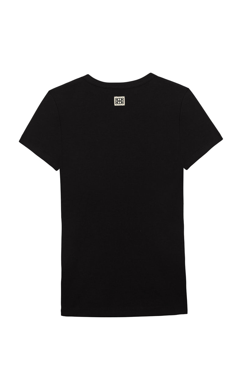 Ribbed T Shirt