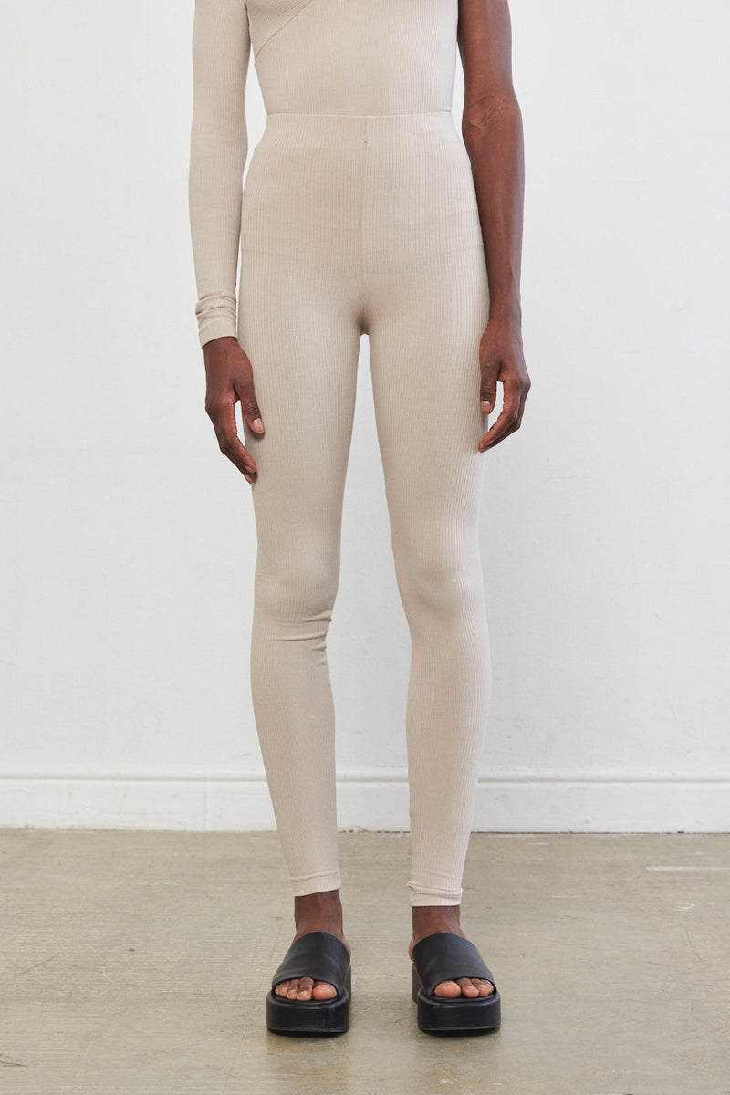 Ribbed Textured Leggings