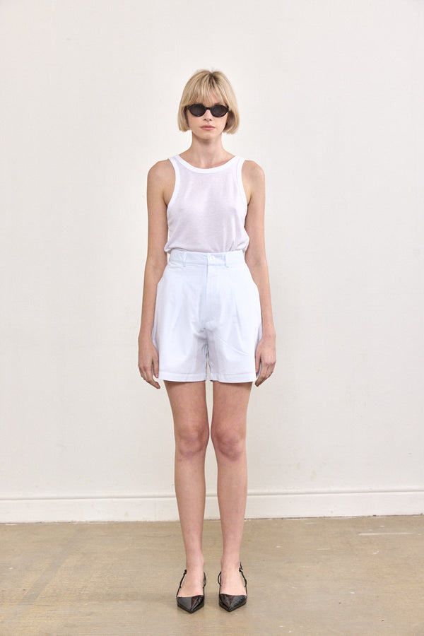 Cotton Tailored Shorts