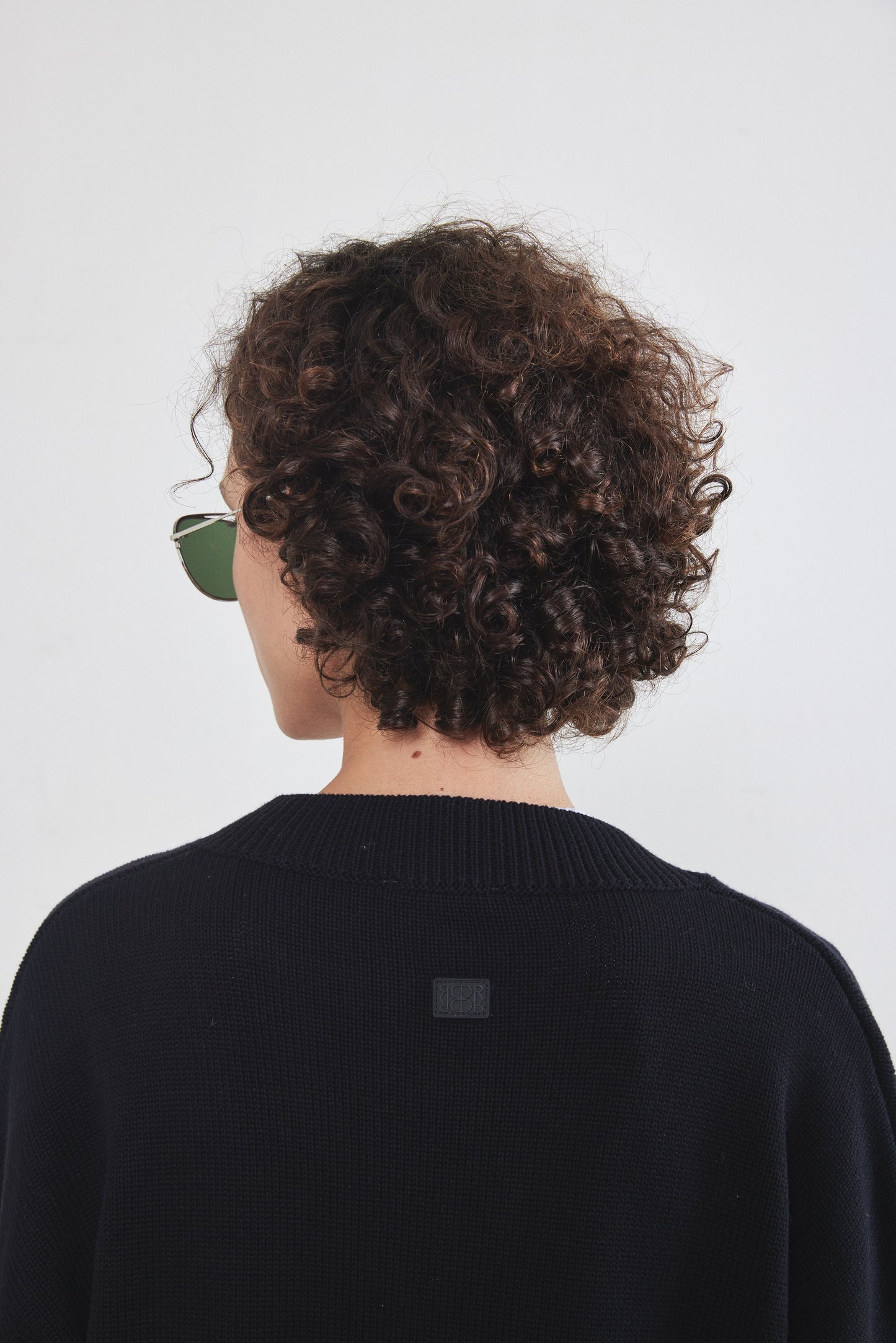 V Neck Cotton Sweater