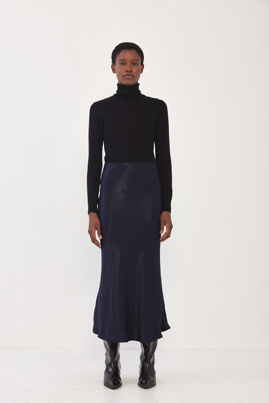 Satin Slip Skirt - Dé Rococo