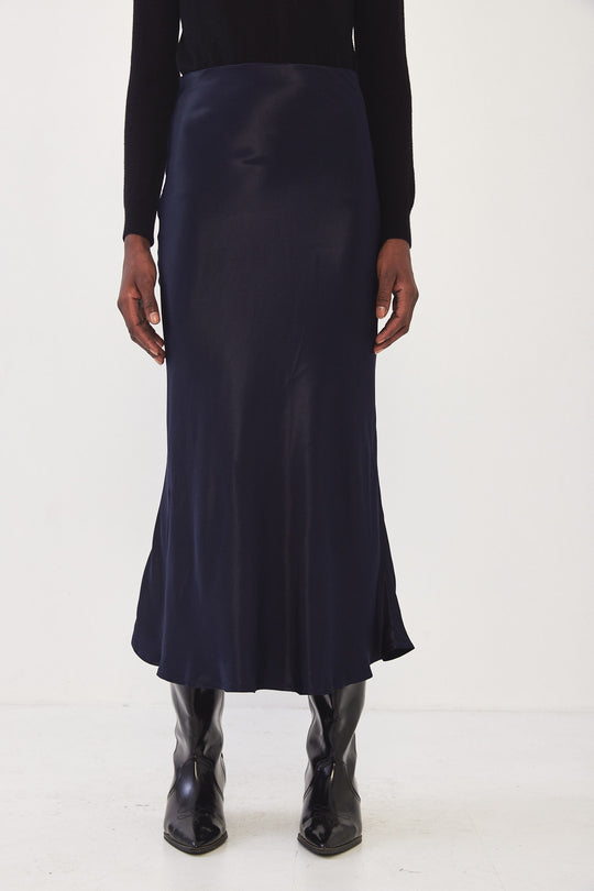 Satin Slip Skirt - Dé Rococo
