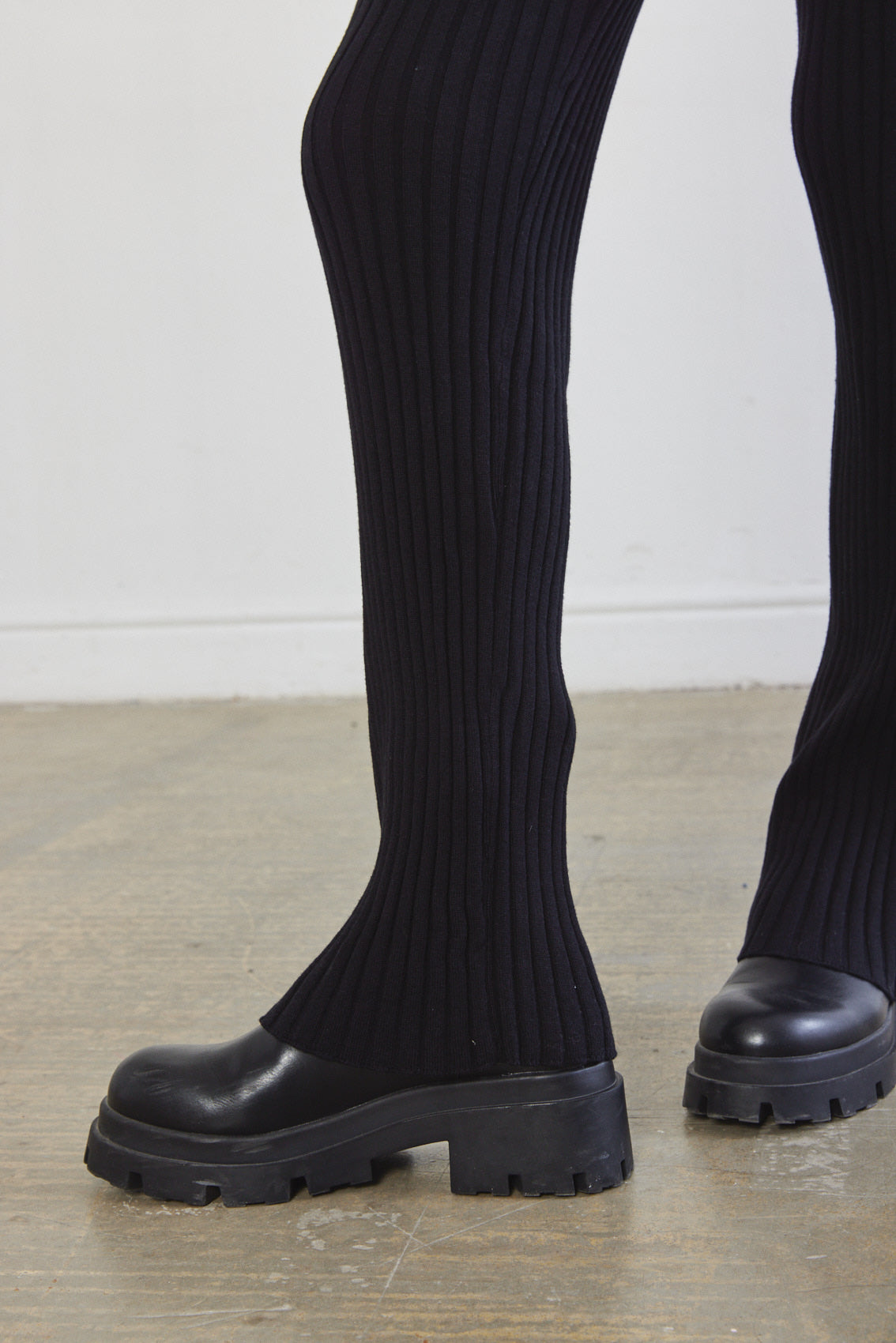 Knitted Straight Pants