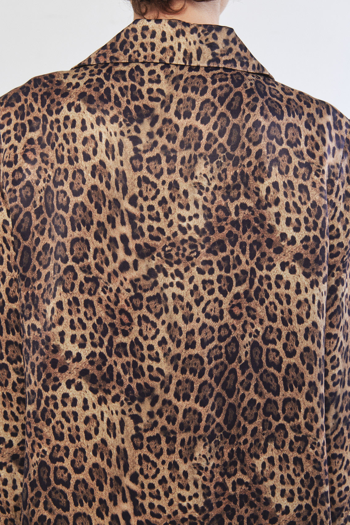 Satin Tailored Blazer - Dé Rococo