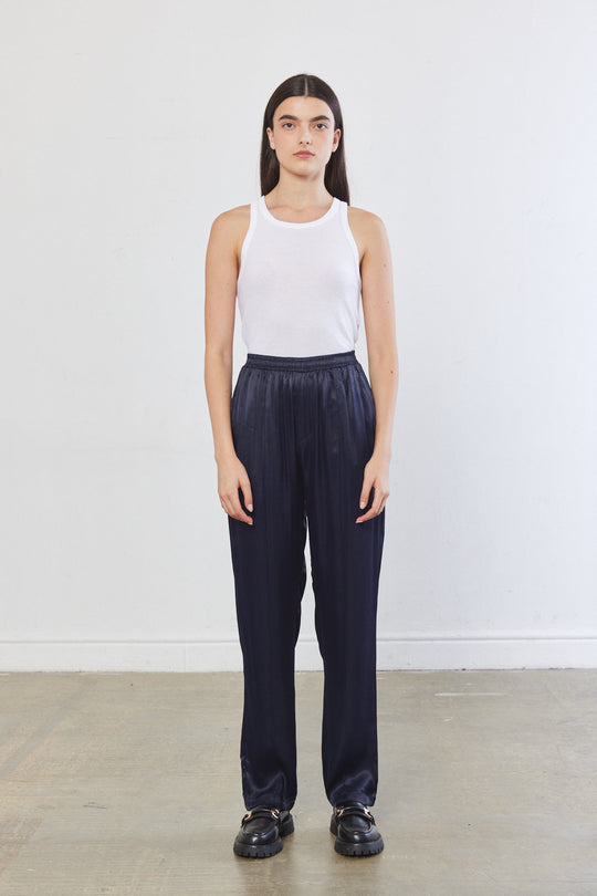 Relaxed Satin Pants - Dé Rococo