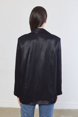 Satin Tailored Blazer