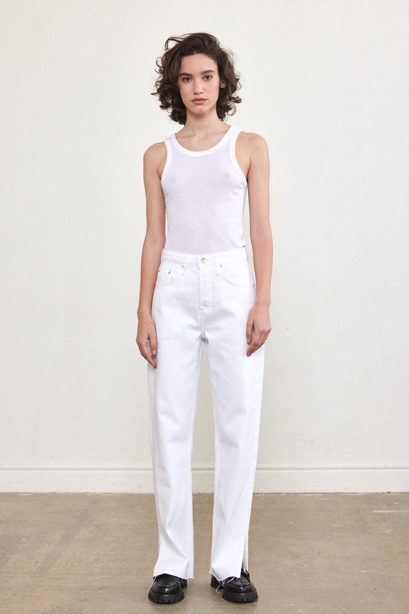 No.7| High Waist Loose Fit Slit