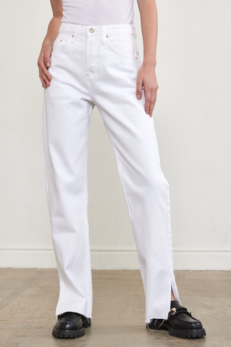 No.7| High Waist Loose Fit Slit