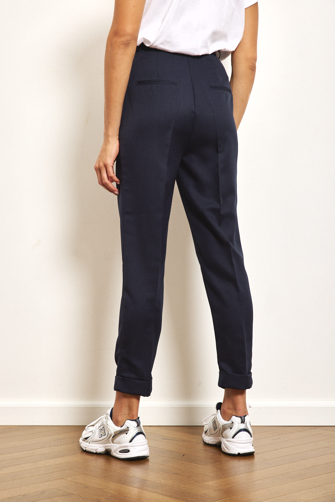 Folded hem Daddy pants