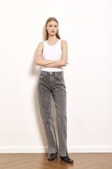 No.7| High Waist Loose Fit Slit