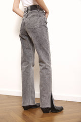 No.7| High Waist Loose Fit Slit
