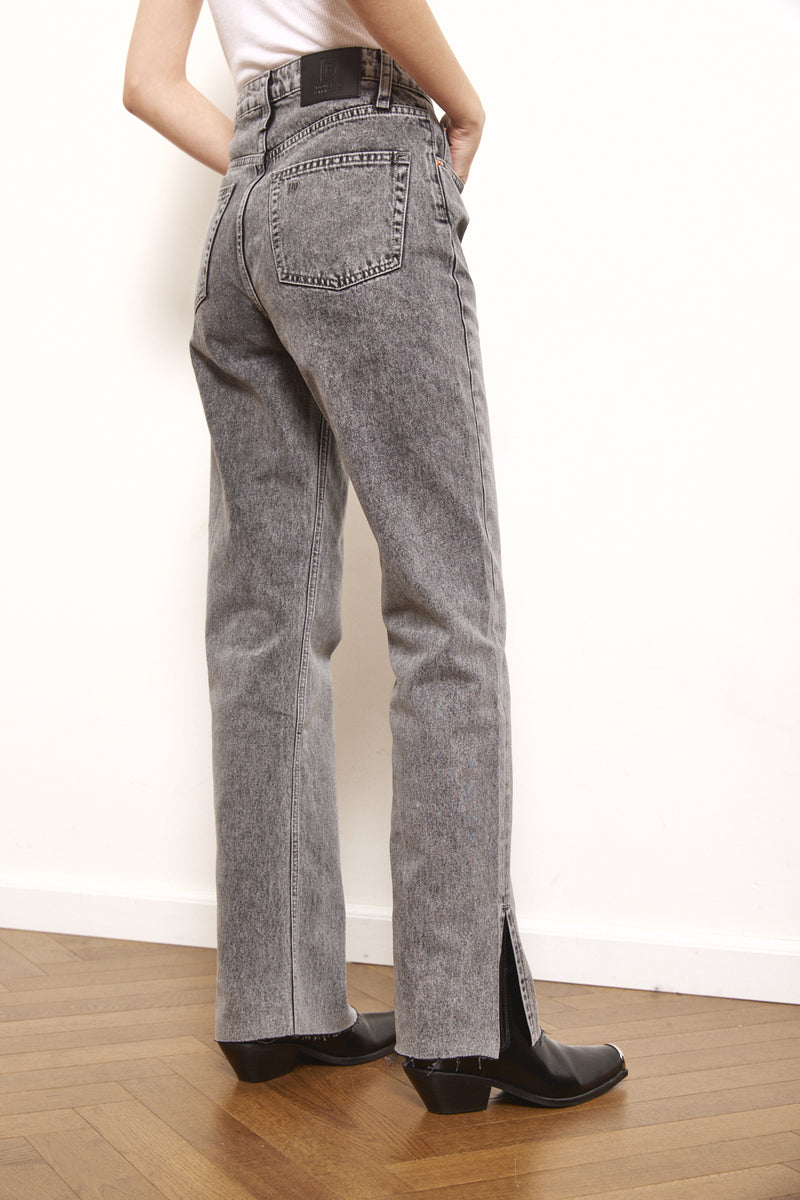 No.7| High Waist Loose Fit Slit
